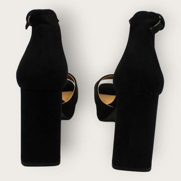 New With Box Black Block Heels - Picture 8 of 8